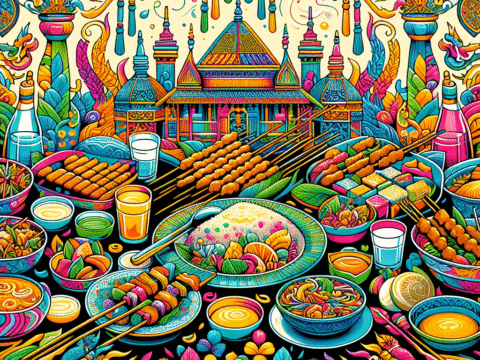 Mewarnai Gambar Makanan Tradisional Indonesia: Kreativitas dan Budaya