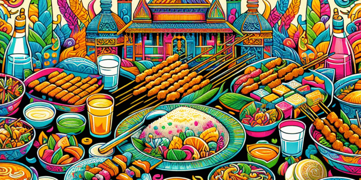 Mewarnai Gambar Makanan Tradisional Indonesia: Kreativitas dan Budaya