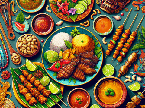 Gambar Makanan Indonesia yang Menggugah Selera dan Kaya Rasa